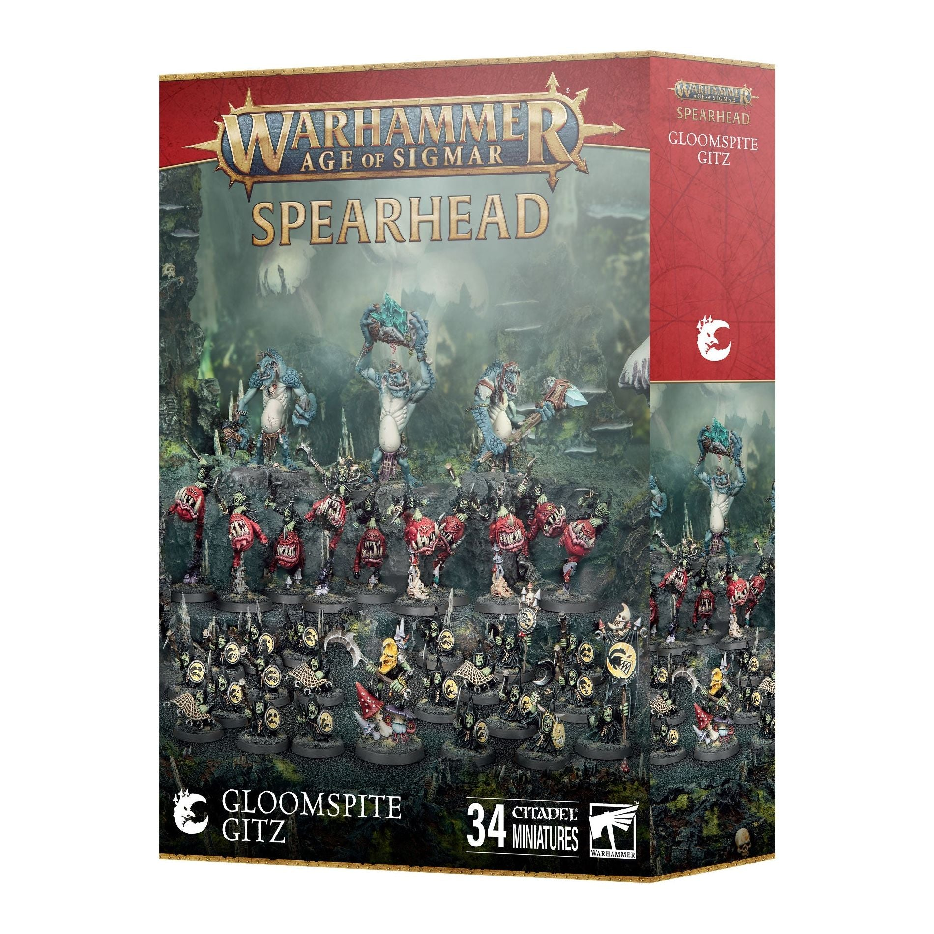 Gloomspite Gitz: Bad Moon Madmob - Spearhead